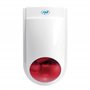 Sirène extérieure sans fil PNI SafeHouse HS007 avec batterie pour systèmes d'alarme sans fil