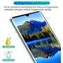 AssKdys Lot de 2 films de protection d'écran pour Huawei P30 Pro, dureté 9H, anti-bulles, compatible avec capteur d'empreintes d