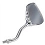 Alamor Rétroviseurs Skull Claw pour Moto H-a-RL-EY H-on-da Su-zu-ki Yam-a-ha