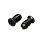 EsportsMJJ 20Pcs Computer Pc Boîtier De Refroidissement Ventilateur Vis Noir Pour Les Ventilateurs 60Mm 80Mm 120Mm