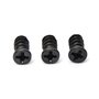 EsportsMJJ 20Pcs Computer Pc Boîtier De Refroidissement Ventilateur Vis Noir Pour Les Ventilateurs 60Mm 80Mm 120Mm
