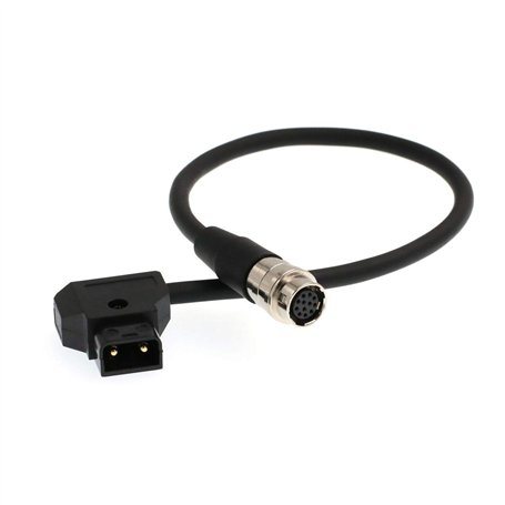 B4 ENG Câble d'alimentation Servo D-Tap vers Hirose 12 broches pour Fujinon Nikon Canon Angenieux Schneider Lens Servo 30 cm