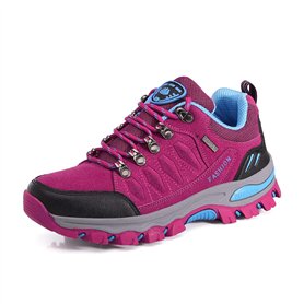 WOWEI Chaussures de Randonnée en Plein Air Imperméable Respirant Antidérapant Bottes de Trekking Promenades Voyages Sneakers pou