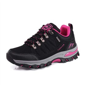 WOWEI Chaussures de Randonnée en Plein Air Imperméable Respirant Antidérapant Bottes de Trekking Promenades Voyages Sneakers pou