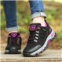 WOWEI Chaussures de Randonnée en Plein Air Imperméable Respirant Antidérapant Bottes de Trekking Promenades Voyages Sneakers pou