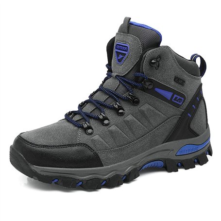 WOWEI Chaussures de Randonnée en Plein Air Imperméable Respirant Antidérapant Bottes de Trekking Promenades Voyages Sneakers pou
