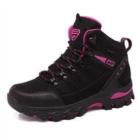 WOWEI Chaussures de Randonnée en Plein Air Imperméable Respirant Antidérapant Bottes de Trekking Promenades Voyages Sneakers pou