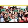 Veewon 60e fête d'anniversaire Party Booth Props Unisexe Funny 36pcs DIY Kit Convient pour His Or Hers 60ème Anniversaire Celebr