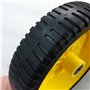 72-115 Roues de tondeuse à gazon pour John Deere 12SB 14SB 14SE 14PB JE75 JX75 AM115138 M111151 Roues de 8 pouces (lot de 2)
