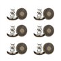 12 Piecès Bouton de Jeans 17mm Détachable Métal DIY Rétractable Réglable pour Réparation de Pantalons