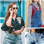 12 Piecès Bouton de Jeans 17mm Détachable Métal DIY Rétractable Réglable pour Réparation de Pantalons, Manteau, Vestes
