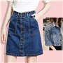 12 Piecès Bouton de Jeans 17mm Détachable Métal DIY Rétractable Réglable pour Réparation de Pantalons, Manteau, Vestes
