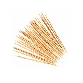 iSeventy9 Lot de 100 cure-dents en bois de bambou pour cocktails et fromages