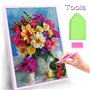 YSCOLOR Diamond Painting 5D Complet Diamant Peinture Rond Fantaisie Femmes Africaines Mosaïque Diamant Broderie Strass Portrait 
