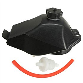 Viviance Réservoir D'Essence avec Bouchon Filtre Tuyau Tuyau Kit pour Mini Moto ATV Quad Bike