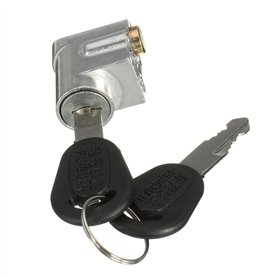 Viviance Interrupteur D’Allumage Verrouillage De Sécurité De La Batterie Pour Moto + 2 Clés