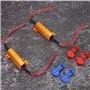 2pcs 50W 8ohm Bobiné Résistance De Charge Decoder Fix Ampoules Hyper Flash Turn Signal Clignotants