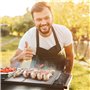 avec 2 spatules de barbecue