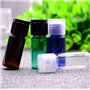 12 pcs 30ml/1 oz vide rechargeables bouteilles en plastique transparent avec couvercle rabattable maquillage pratique flacons de