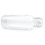 12 pcs 30ml/1 oz vide rechargeables bouteilles en plastique transparent avec couvercle rabattable maquillage pratique flacons de