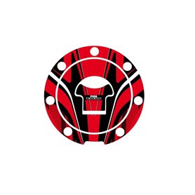 Puig 6308R Protecteur Bouchon Réservoir Radikal Rouge – Protection résistante et Style agressif pour Personnaliser Le Bouchon de
