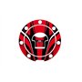 Puig 6308R Protecteur Bouchon Réservoir Radikal Rouge – Protection résistante et Style agressif pour Personnaliser Le Bouchon de