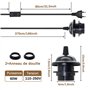 2PCS Suspension Luminaire E27