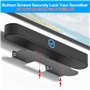 Support pour Sonos Beam Noir - Support Mural pour Sonos Beam Barre de Son