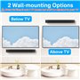 Support pour Sonos Beam Noir - Support Mural pour Sonos Beam Barre de Son