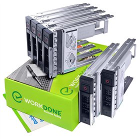 WORKDONE Pack de 6 - Caddy Disque Dur 3
