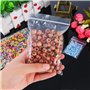 Sachets Plastiques Zip Sacs en Plastiques Transparents Refermables 400 Pièces Pochon Plastique Reutilisable (5 Tailles)