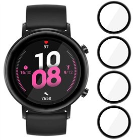 Ash-case [Lot de 4 films de protection d'écran pour Huawei Watch GT2 42 mm