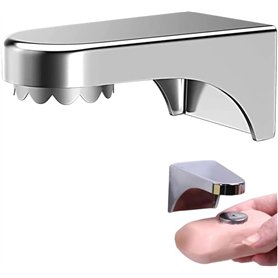 Gancon Acier Inoxydable de récipient adhésif d'évier de Porte-Savon magnétique Pratique pour la Salle de Bains