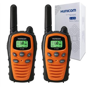 Talkie-Walkies pour Adultes avec Grande portée - Talkie Walkie Enfants PMR VOX Mains Libres 5 km avec Lampe de Poche rétroéclair
