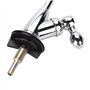 Robinet de cuisine en alliage de zinc 1/4 ", eau du robinet, filtre à eau potable RO à osmose inverse chromée, robinet d'eau pot