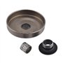 Cancanle Engrenage à vis sans fin de roulement de pignon de tambour d'embrayage pour Husqvarna 340 345 350 445 445E 450 450E Tro