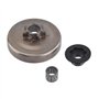 Cancanle Engrenage à vis sans fin de roulement de pignon de tambour d'embrayage pour Husqvarna 340 345 350 445 445E 450 450E Tro