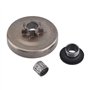 Cancanle Engrenage à vis sans fin de roulement de pignon de tambour d'embrayage pour Husqvarna 340 345 350 445 445E 450 450E Tro