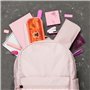 DGTSYAL Trousse Wonderwow, Trousse à Crayons Portable, 2 Compartiments et Porte-Stylo intérieur, Compartiment intérieur avec Tis