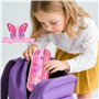 DGTSYAL Trousse Wonderwow, Trousse à Crayons Portable, 2 Compartiments et Porte-Stylo intérieur, Compartiment intérieur avec Tis