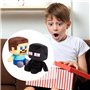 2Pièces Miner Peluche Jouet, Poupée en Doudou,Kawaii Doudou Poupée 20cm, Jouet en Peluche à Collectionner pour Fans du Jeu et En