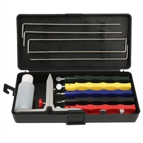 Pierres à Aiguiser Professionnel Broyeur d'Affûtage de Couteau à Affûtage de Cuisine Kit de Pierres à Aiguiser Avec Manuel d'Uti