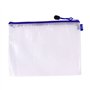 12pcs Chemise Paquet Portefeuille Pochette en PVC Zip Document Dossier/PVC School Office A5 Magazine Document File Zippy Closure