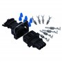 Kalitec KALI-1303 JPT Kit 3 broches 0,5-1,0 mm² Noir | Connecteurs plats de voiture, boîtier de prise et contacts | Protection I