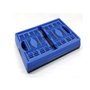 5 x 35 cm voile de couleur bleue de 32 litres. Récipient en plastique pli
