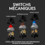 Logitech G - Clavier Gaming - G513 Mécanique - LIGHTSYNC RVB avec switchs GX Bro 149,99 €