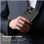 Nillkin Coque Samsung Galaxy S24 Ultra avec Kichstand Camera Cover, Étui de téléphone Anti-Choc, [2-in-1 Lens Cap&Kichstand], [S