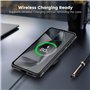 Nillkin Coque Samsung Galaxy S24 Ultra avec Kichstand Camera Cover, Étui de téléphone Anti-Choc, [2-in-1 Lens Cap&Kichstand], [S