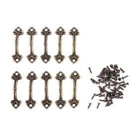 BIlinli Alliage de Zinc poignée Antique tiroir Petite poignée boîte à Bijoux poignée boîte Cadeau Emballage Accessoires Mini poi