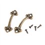BIlinli Alliage de Zinc poignée Antique tiroir Petite poignée boîte à Bijoux poignée boîte Cadeau Emballage Accessoires Mini poi